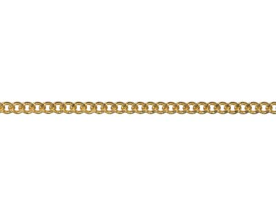 Chaîne maille Gourmette 1,8 mm, 45 cm, Doré* - Image Standard - 3