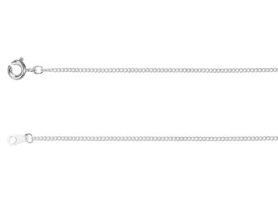 Chaîne maille Gourmette 1,2 mm, 45 cm, Argenté* - Image Standard - 2