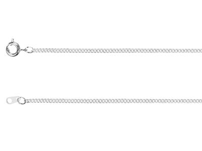Chaîne maille Gourmette 1,8 mm, 45 cm, Argenté* - Image Standard - 2