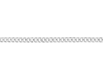 Chaîne maille Gourmette 1,8 mm, 45 cm, Argenté* - Image Standard - 3