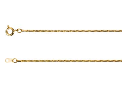 Chaîne maille Epi 1,8 mm, 40 cm, Doré* - Image Standard - 2