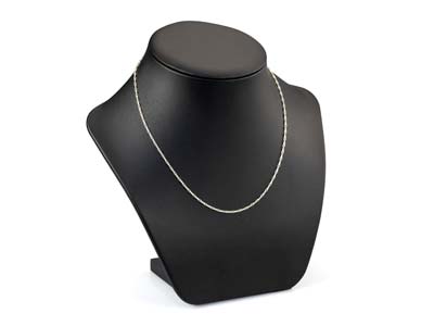 Chaîne maille Epi 1,8 mm, 45 cm, Argenté* - Image Standard - 4