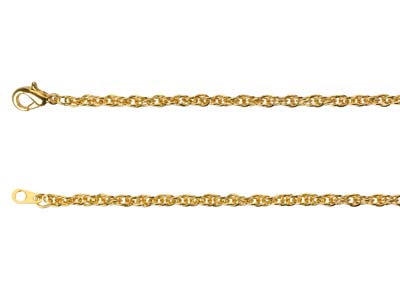 Chaîne Corde 1,8 mm, 45 cm, Doré* - Image Standard - 2