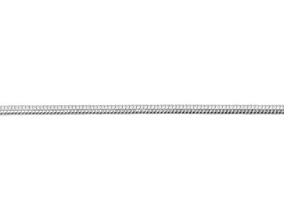 Chaîne maille Serpent 1,1 mm, 40 cm, Argenté* - Image Standard - 3