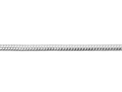 Chaîne maille Serpent 1,9 mm, 45 cm, Argenté* - Image Standard - 3