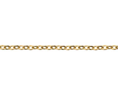 Chaîne maille Forçat 1,6 mm, 60 cm, Doré* - Image Standard - 3