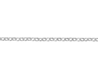 Chaîne maille Forçat 1,6 mm, 40 cm, Argenté* - Image Standard - 3