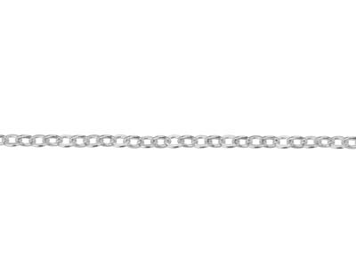 Chaîne maille Forçat 1,6 mm, 45 cm, Argenté* - Image Standard - 3