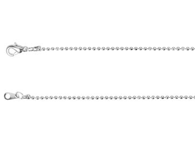 Chaîne Boule 1,5 mm, 40 cm, Argenté* - Image Standard - 2