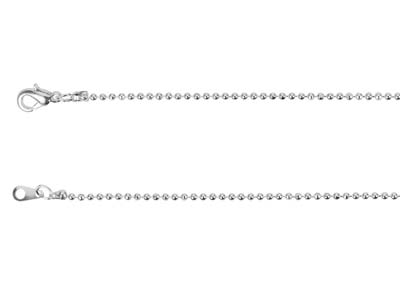 Chaîne Boule 1,5 mm, 45 cm, Argenté* - Image Standard - 2