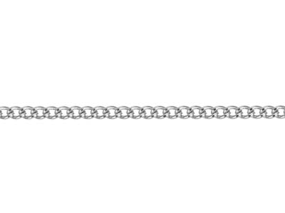 Chaîne maille Gourmette 1,6 mm, 45 cm, Acier inoxydable - Image Standard - 3