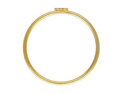 Bague empilable motif Coeur, Gold filled, taille M - Image Standard - 2