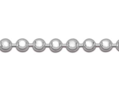 Chaîne Boule 2,2 mm, 45 cm, Argent 925 - Image Standard - 3