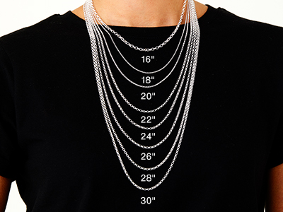 Chaîne maille Jaseron 1,7 mm, 55 cm, Argent 925 - Image Standard - 5