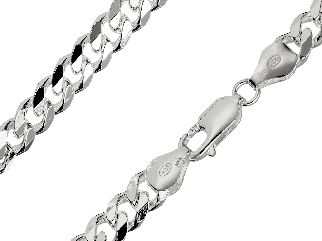 Chaîne De Cheville Femme – Maille Gourmette – Argent Massif 925/1000 – 25 Cm – Neuf
