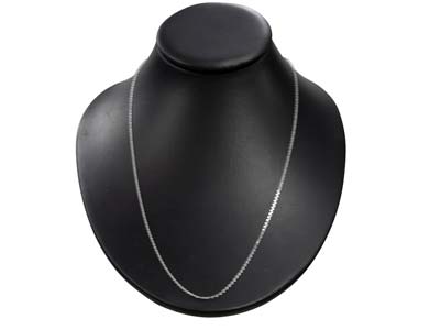 Chaîne maille Forçat diamantée 1,5 mm, 60 cm, Argent 925 - Image Standard - 5