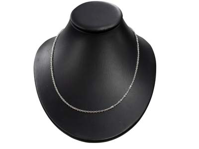 Chaîne maille Forçat diamantée 2,3 mm, 55 cm, Argent 925 - Image Standard - 5