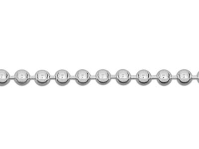 Chaîne Boule 2 mm, 45 cm, Argent 925 - Image Standard - 3