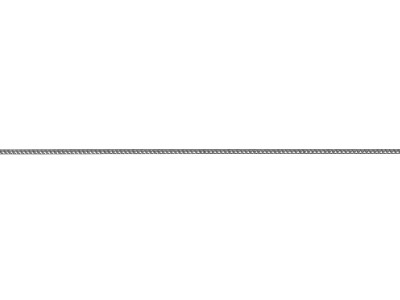 Chaîne Cable 0,80 mm, Argent 925