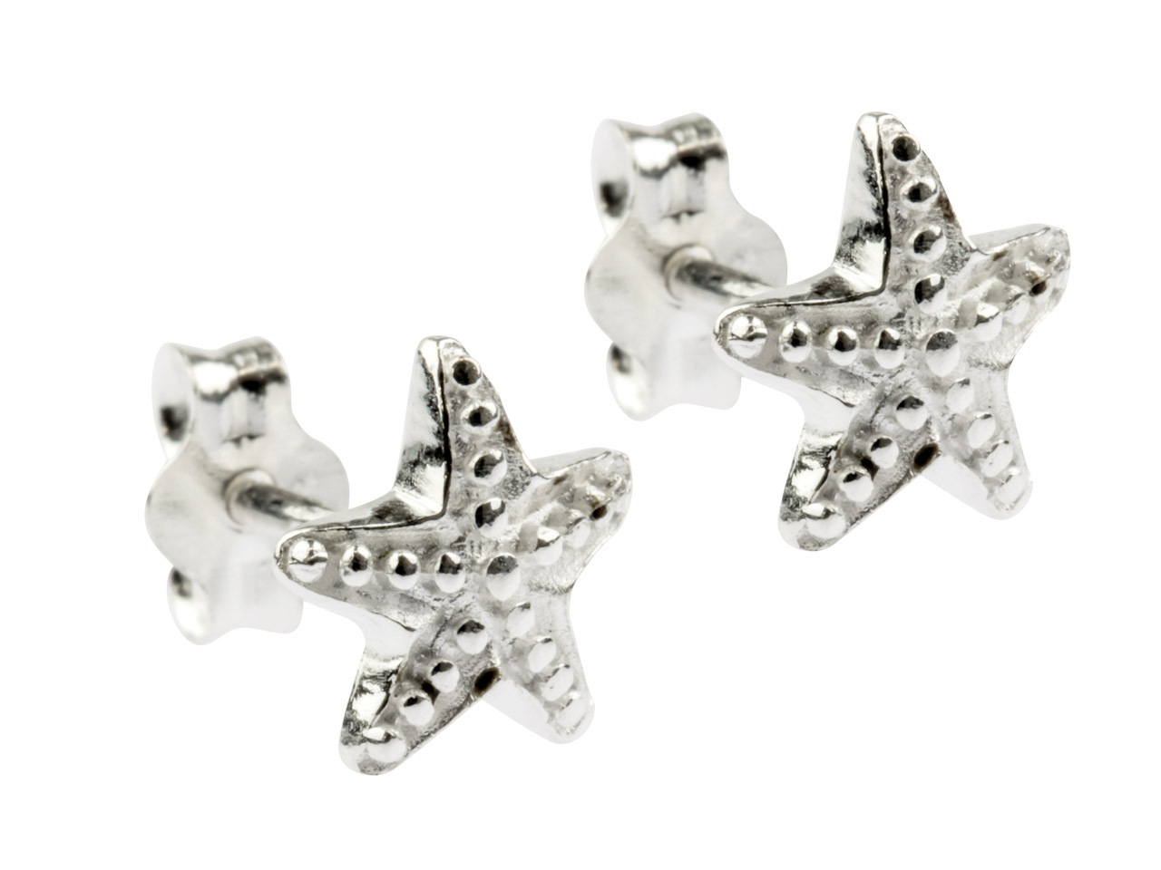 Boucles D'oreilles étoiles Dormeuse Argent - Budget Beauté Pour Femme Et Enfant