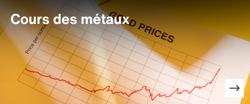 cours des métaux