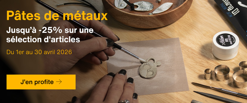 Pâtes de métaux en remise