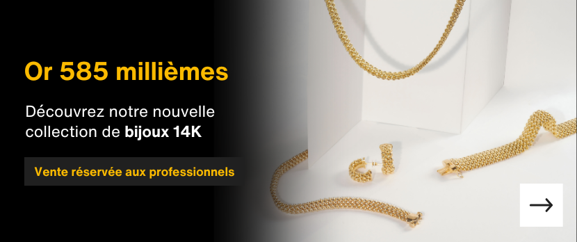 Nouvelle collection bijoux or 14k