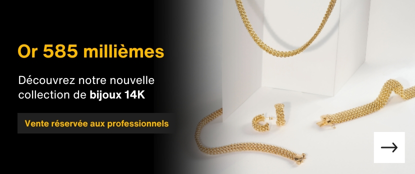 Nouvelle collection bijoux or 14k