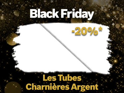 Tubes Charnières Argent