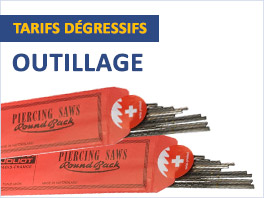 Outillage de bijouterie