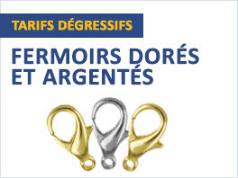 Fermoirs Dorés et Argentés