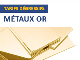 Métaux Or (Professionnels)