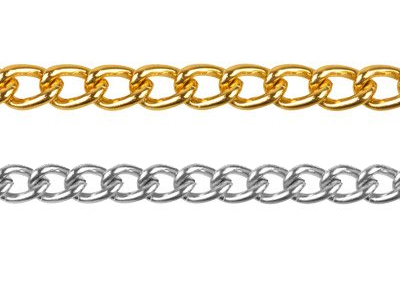 Les Chaînes Plaquées Or et Argent