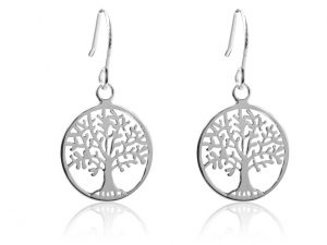 boucles d'oreilles arbre de vie